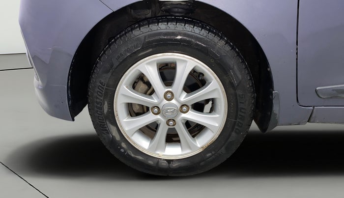 2016 Hyundai Grand i10 ASTA AT 1.2 KAPPA VTVT, Petrol, Automatic, 78,377 km, Left Front Wheel