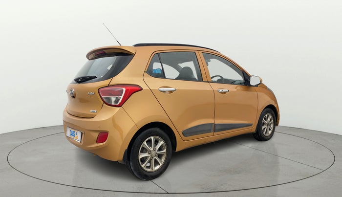 2016 Hyundai Grand i10 ASTA (O) AT 1.2 KAPPA VTVT, Petrol, Automatic, 87,759 km, Right Back Diagonal