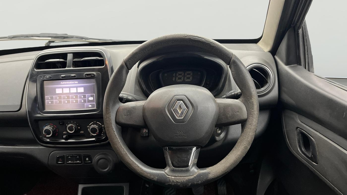 2016 Renault Kwid RXT 0.8, CNG, Manual, 1,000 km, Steering Wheel Close Up