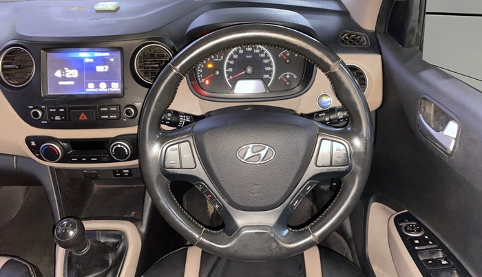 2018 Hyundai Grand i10 ASTA 1.2 KAPPA VTVT, Petrol, Manual, 50,377 km, Steering Wheel Close Up