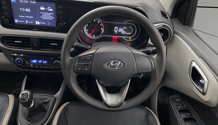 2020 Hyundai GRAND I10 NIOS SPORTZ 1.2 KAPPA VTVT, Petrol, Manual, 39,878 km, Steering Wheel Close Up