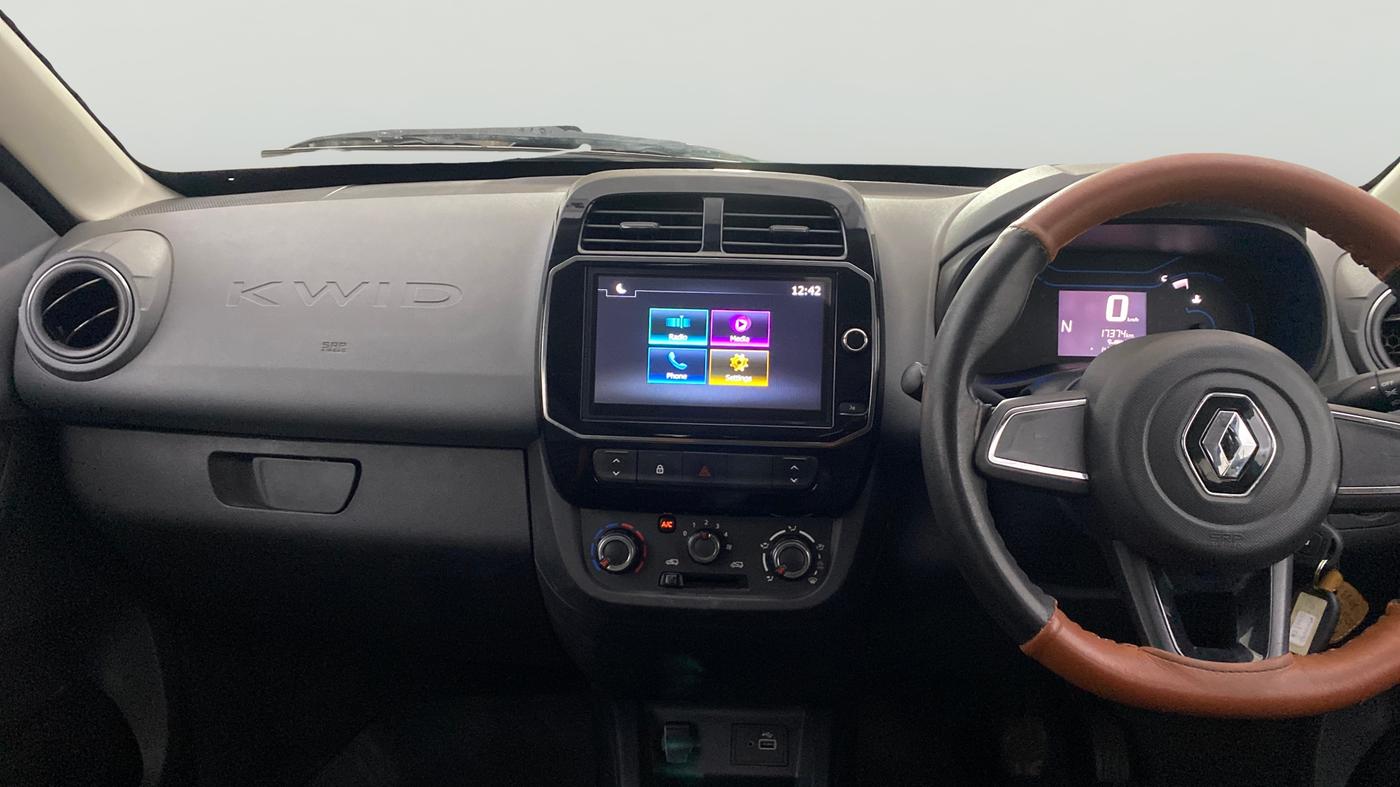 2021 Renault Kwid RXT 1.0 AMT (O), Petrol, Automatic, 17,374 km, Air Conditioner