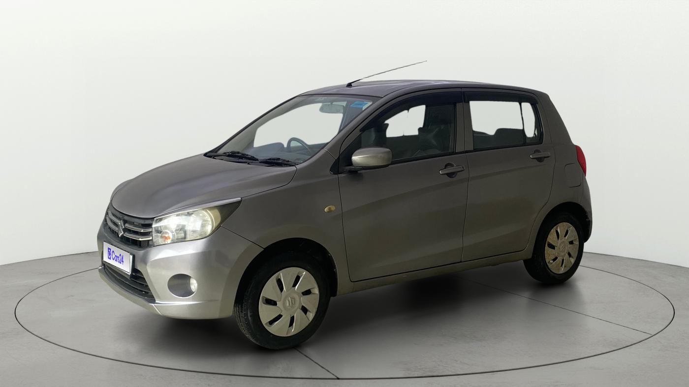 2014 Maruti Celerio VXI CNG, CNG, Manual, 1,09,624 km, Left Front Diagonal