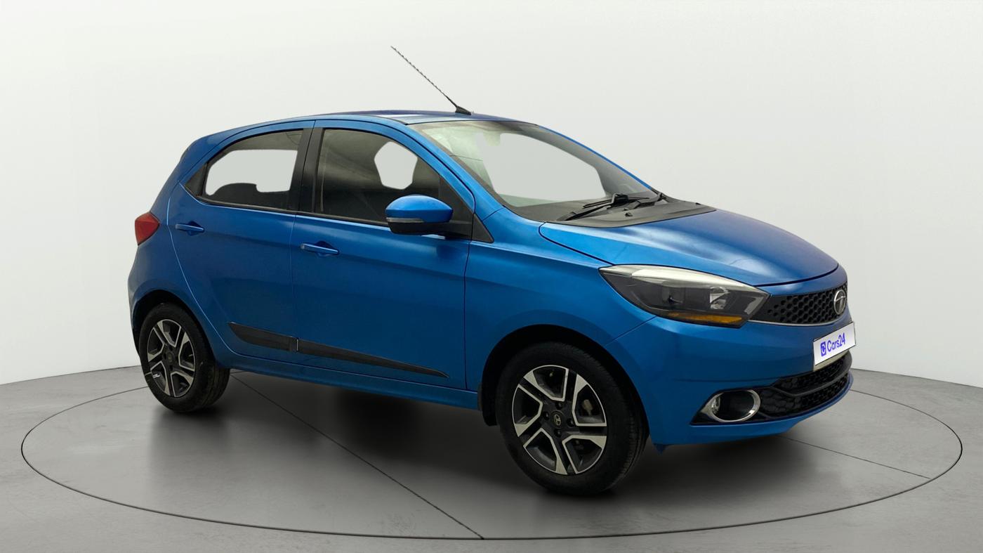 2019 Tata Tiago XZ PLUS PETROL, Petrol, Manual, 1,29,376 km, Right Front Diagonal