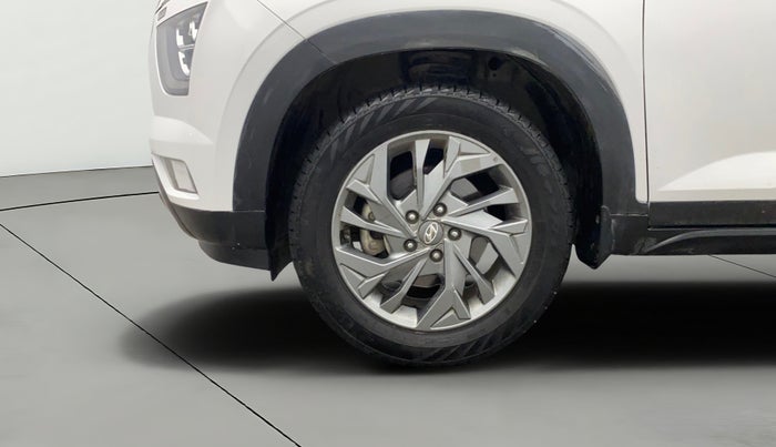 2020 Hyundai Creta SX (O) 1.4 TURBO DCT, Petrol, Automatic, 78,470 km, Left Front Wheel