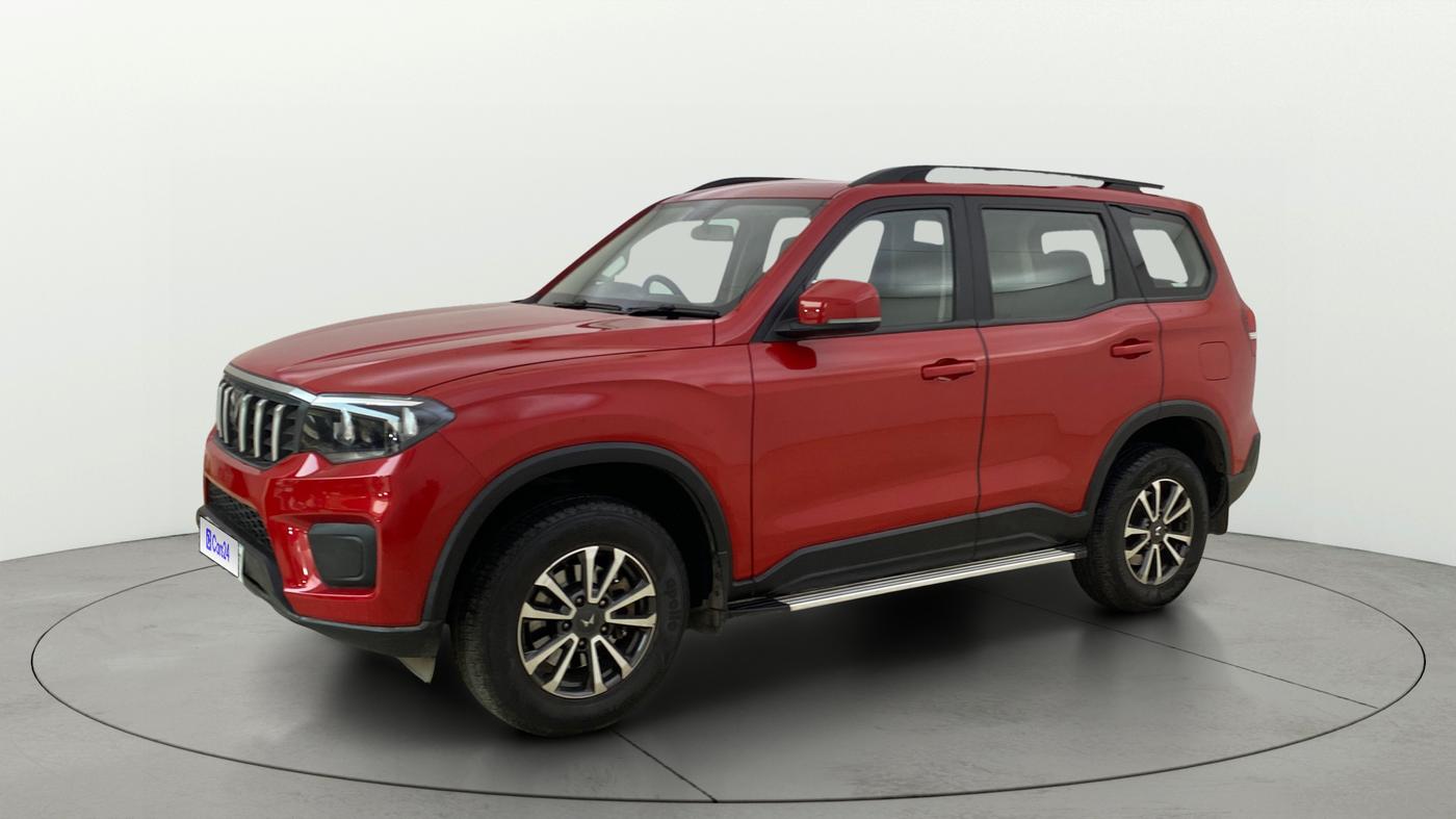 2023 Mahindra SCORPIO-N Z4 PETROL AT 7 STR, Petrol, Automatic, 32,447 km, Left Front Diagonal