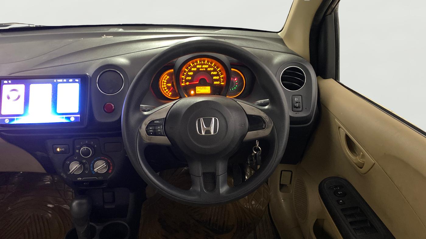 2014 Honda Amaze 1.2L I-VTEC S AT, Petrol, Automatic, 45,254 km, Steering Wheel Close Up