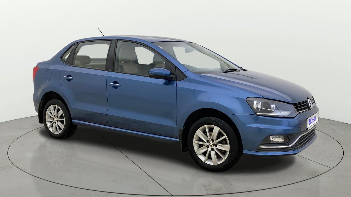 2016 Volkswagen Ameo HIGHLINE1.2L, Petrol, Manual, 94,889 km, Right Front Diagonal