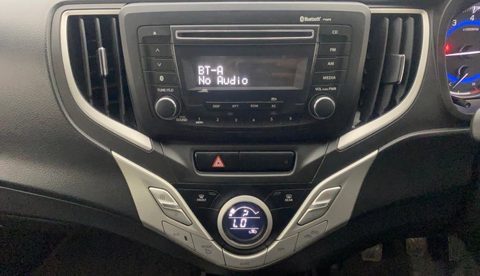 2017 Maruti Baleno DELTA PETROL 1.2, Petrol, Manual, 50,387 km, Air Conditioner