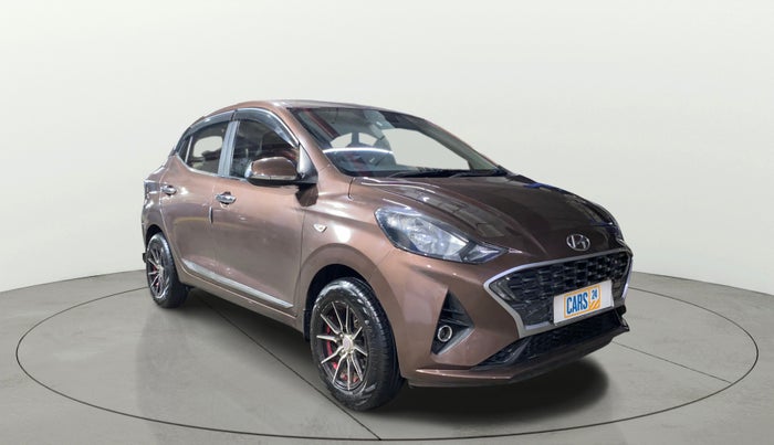 2021 Hyundai AURA S 1.2 CNG, CNG, Manual, 74,601 km, Right Front Diagonal