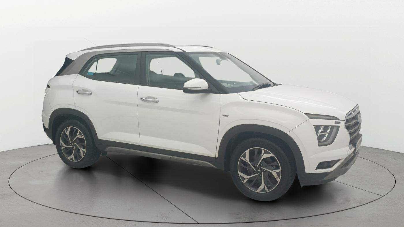 2021 Hyundai Creta SX (O) IVT 1.5 PETROL, Petrol, Automatic, 68,510 km, Right Front Diagonal
