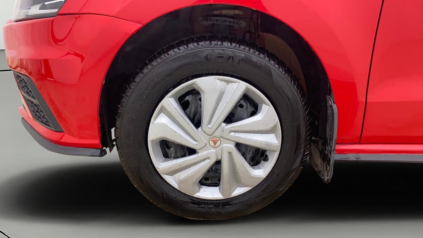 2019 Volkswagen Polo TRENDLINE 1.0L, Petrol, Manual, 66,402 km, Left Front Wheel