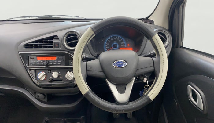 2018 Datsun Redi Go T(O) 1.0 AMT, Petrol, Automatic, 11,658 km, Steering Wheel Close Up
