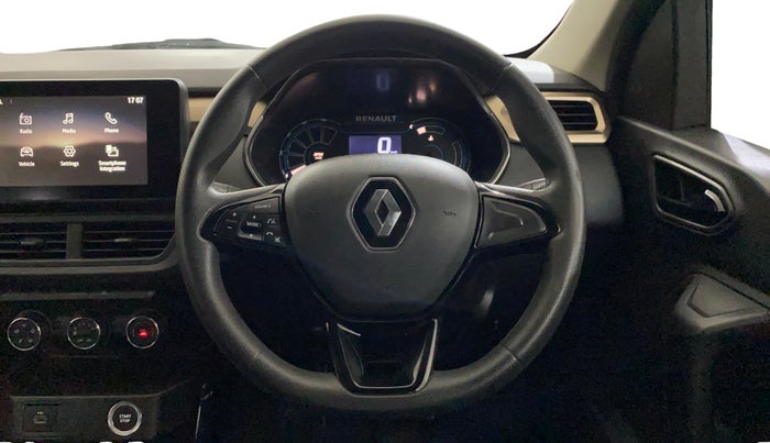 2021 Renault Kiger RXT (O) MT, Petrol, Manual, 45,509 km, Steering Wheel Close Up
