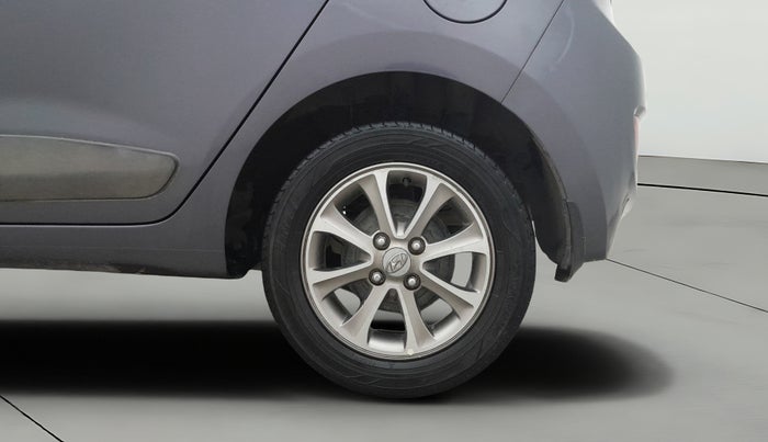 2016 Hyundai Grand i10 ASTA (O) 1.2 KAPPA VTVT, Petrol, Manual, 96,386 km, Left Rear Wheel
