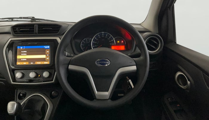 2019 Datsun Go T(O), Petrol, Manual, 16,487 km, Steering Wheel Close Up