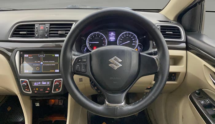2017 Maruti Ciaz ALPHA 1.4 PETROL, Petrol, Manual, 68,757 km, Steering Wheel Close Up