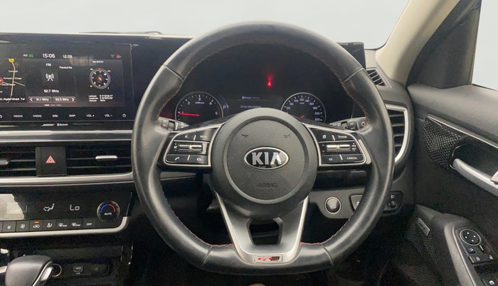 2021 KIA SELTOS GTX PLUS AT 1.5 DIESEL, Diesel, Automatic, 42,548 km, Steering Wheel Close Up