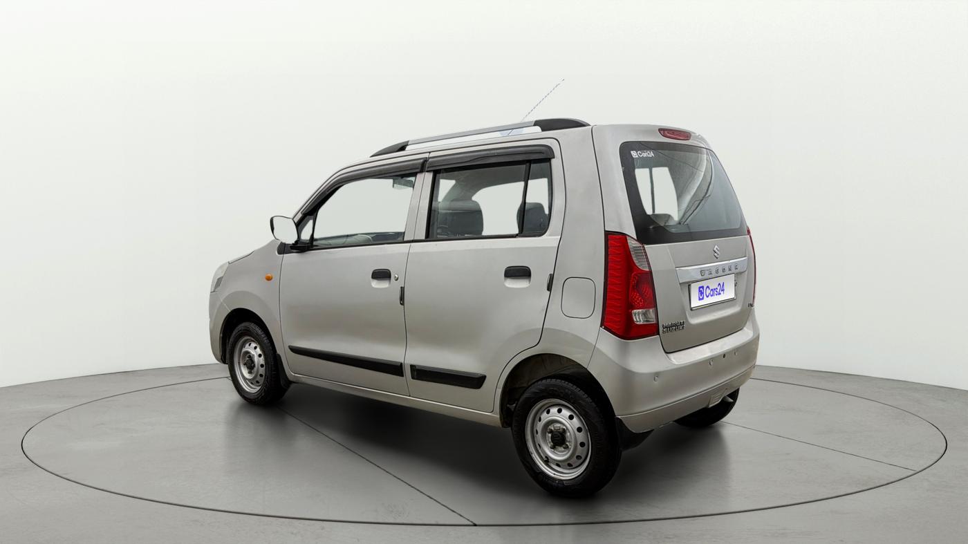 2015 Maruti Wagon R 1.0 LXI, Petrol, Manual, 60,380 km, Left Back Diagonal