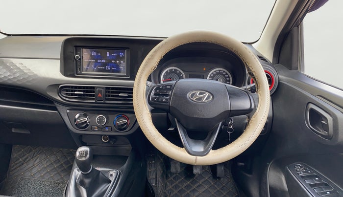 2022 Hyundai GRAND I10 NIOS MAGNA CORPORATE EDITION 1.2 KAPPA VTVT, Petrol, Manual, 17,381 km, Steering Wheel Close Up