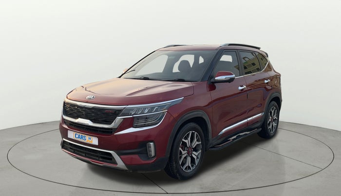 2020 KIA SELTOS GTX PLUS AT 1.5 DIESEL, Diesel, Automatic, 74,299 km, Left Front Diagonal