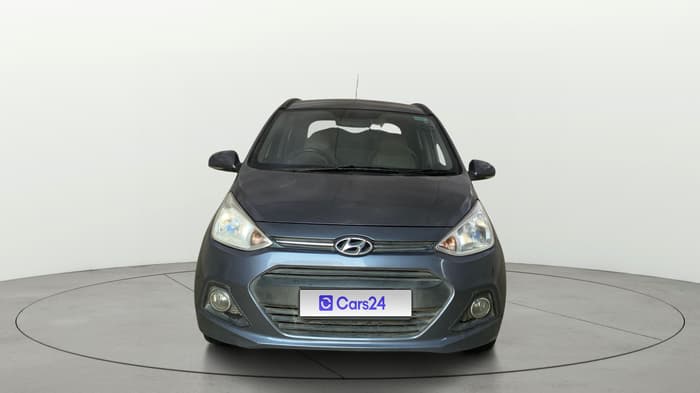2016 Hyundai Grand i10 ASTA (O) 1.2 KAPPA VTVT, Petrol, Manual, 1,17,449 km, Front