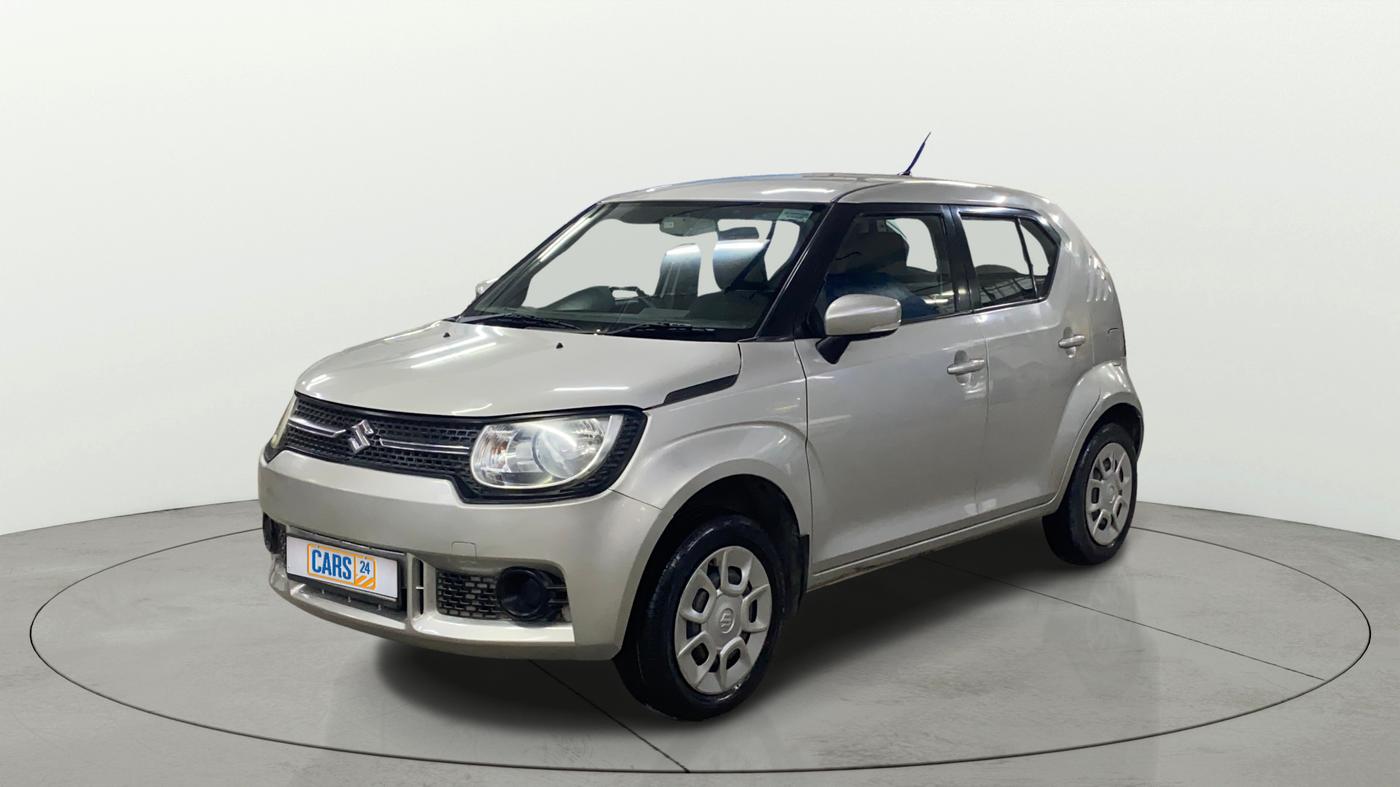 2019 Maruti IGNIS DELTA 1.2 AMT, Petrol, Automatic, 1,10,617 km, Left Front Diagonal