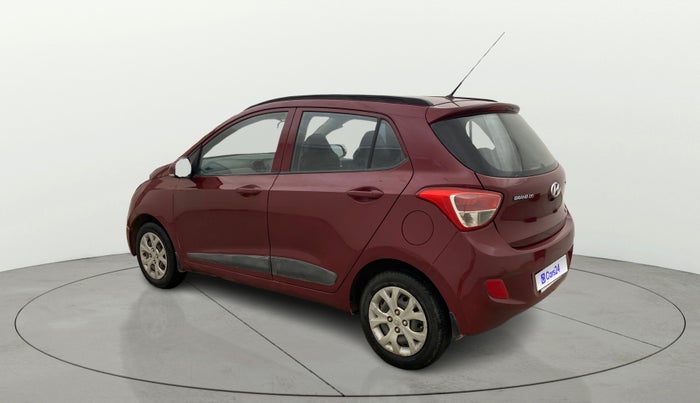 2016 Hyundai Grand i10 SPORTZ 1.2 KAPPA VTVT, Petrol, Manual, 93,631 km, Left Back Diagonal