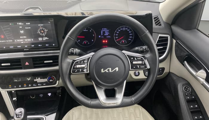 2023 KIA SELTOS HTX 1.5 DIESEL IMT, Diesel, Manual, 31,476 km, Steering Wheel Close Up