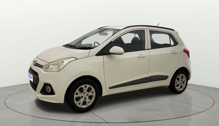 2015 Hyundai Grand i10 SPORTZ 1.2 KAPPA VTVT, Petrol, Manual, 53,268 km, Left Front Diagonal
