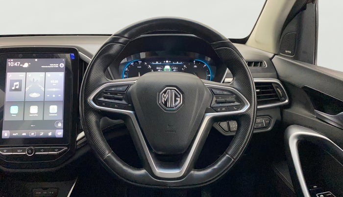 2019 MG HECTOR SHARP 1.5 DCT PETROL, Petrol, Automatic, 50,990 km, Steering Wheel Close Up