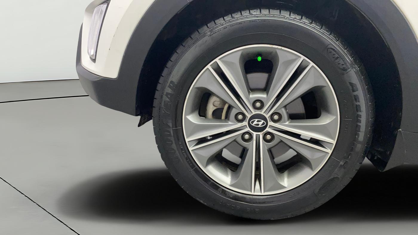 2016 Hyundai Creta SX PLUS  ANNIVERSARY EDITION 1.6 PETROL, Petrol, Manual, 41,588 km, Left Front Wheel