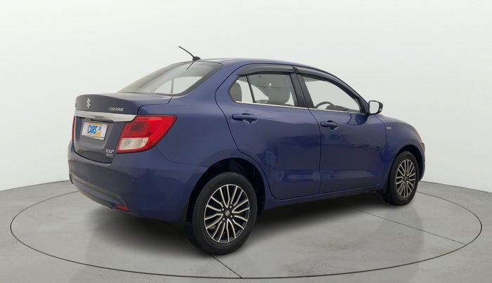 2019 Maruti Dzire ZXI PLUS AMT, Petrol, Automatic, 59,320 km, Right Back Diagonal