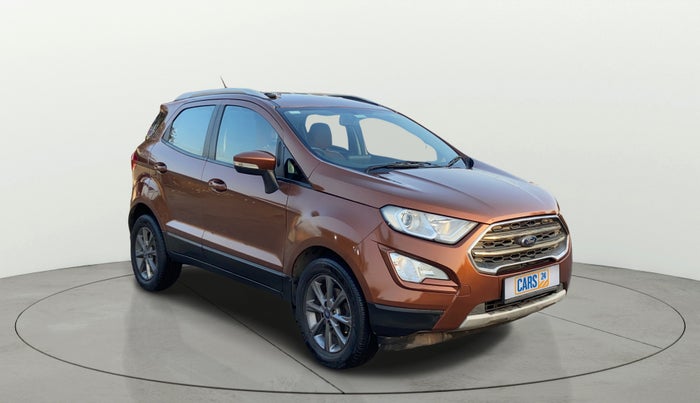 2020 Ford Ecosport TITANIUM 1.5L DIESEL, Diesel, Manual, 1,00,290 km, Right Front Diagonal
