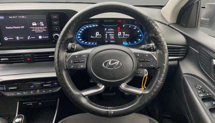 2022 Hyundai NEW I20 SPORTZ 1.2 AT, Petrol, Automatic, 25,306 km, Steering Wheel Close Up