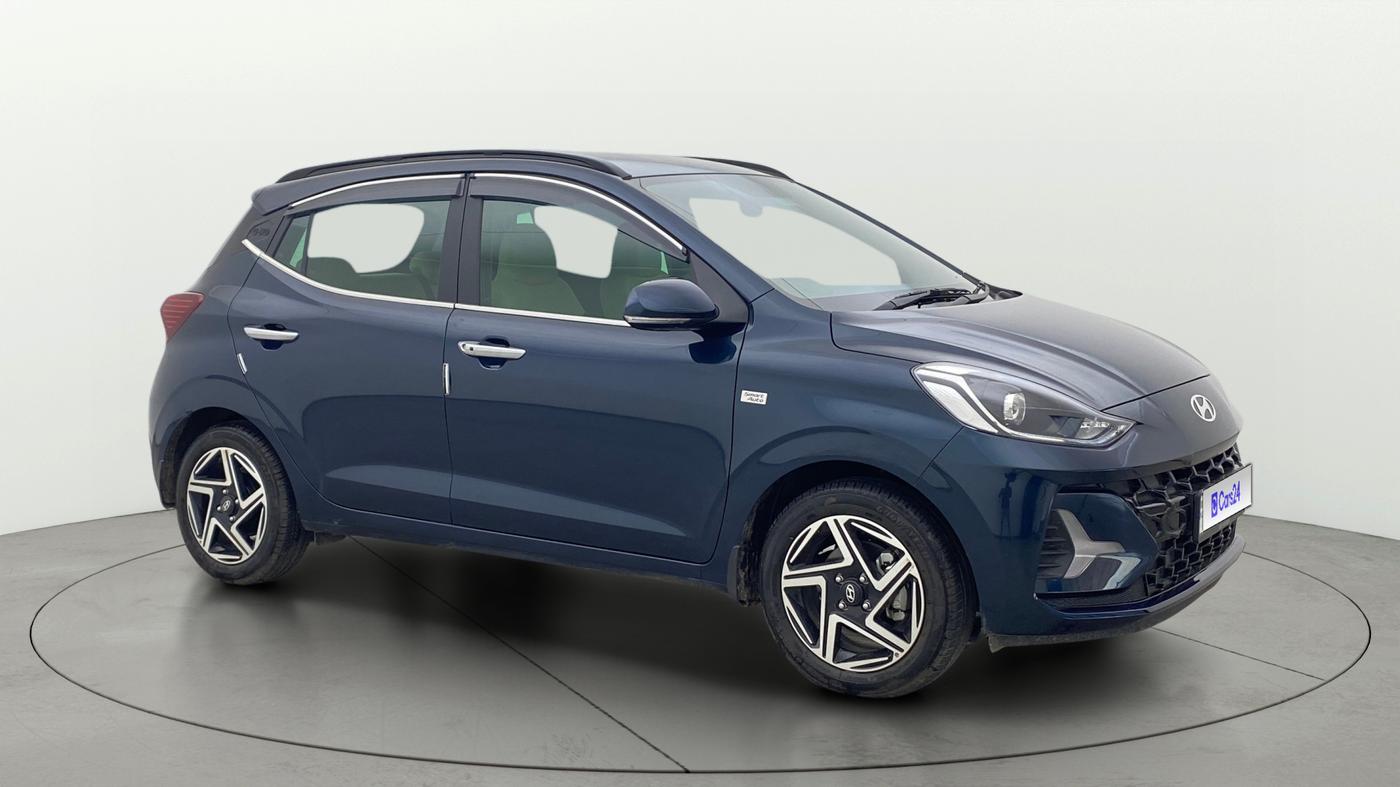 2025 Hyundai GRAND I10 NIOS Sportz (O) 1.2 Kappa AMT, Petrol, Automatic, 3,161 km, Right Front Diagonal
