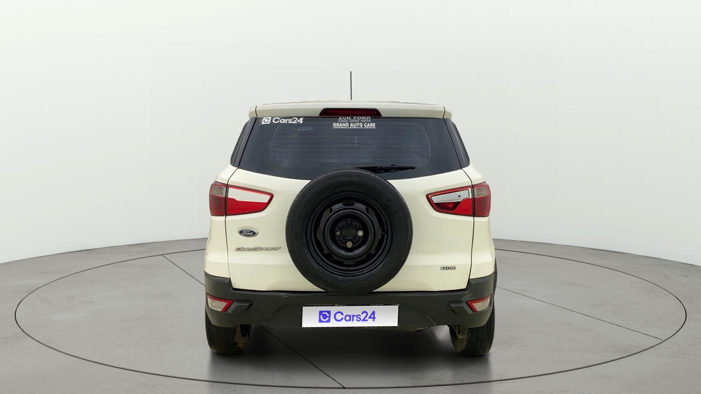 2014 Ford Ecosport TREND 1.5L DIESEL, Diesel, Manual, 1,24,004 km, Back/Rear