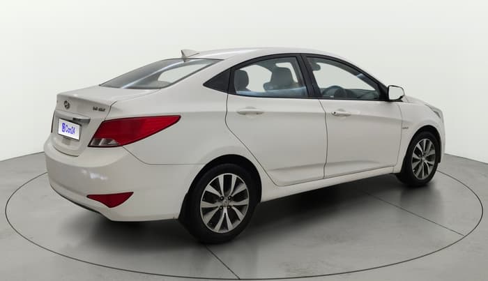 2017 Hyundai Verna 1.6 VTVT SX, Petrol, Manual, 82,518 km, Right Back Diagonal