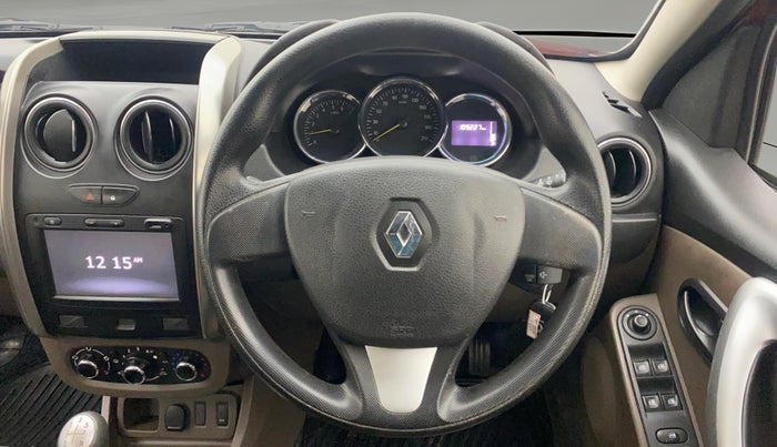 2018 Renault Duster 85 PS RXS MT DIESEL, Diesel, Manual, 1,09,227 km, Steering Wheel Close Up