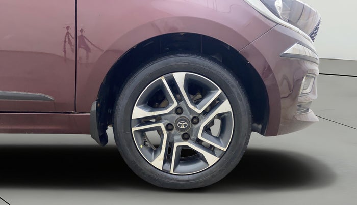2020 Tata TIGOR XZA PLUS PETROL, Petrol, Automatic, 32,695 km, Right Front Wheel