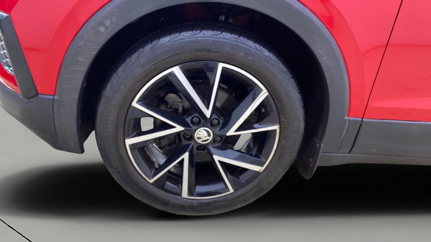 2022 Skoda KUSHAQ MONTE CARLO 1.0L TSI AT, Petrol, Automatic, 40,157 km, Left Front Wheel
