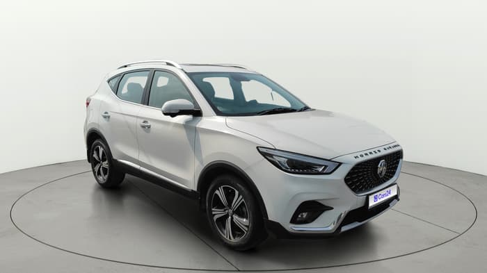 2024 MG ASTOR Sharp Pro 1.5 CVT (Ivory), Petrol, Automatic, 26,344 km, Right Front Diagonal