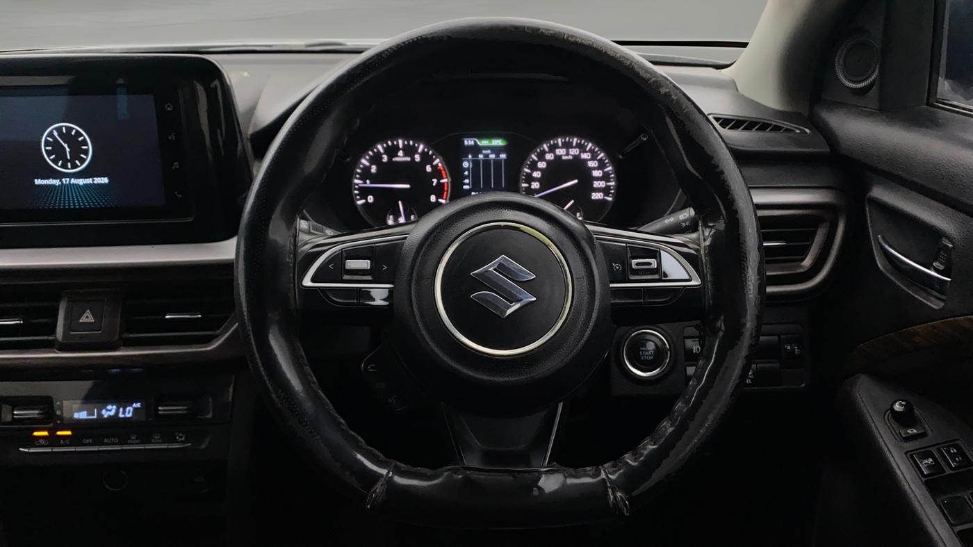 2023 Maruti BREZZA ZXI S-CNG, CNG, Manual, 1,29,749 km, Steering Wheel Close Up