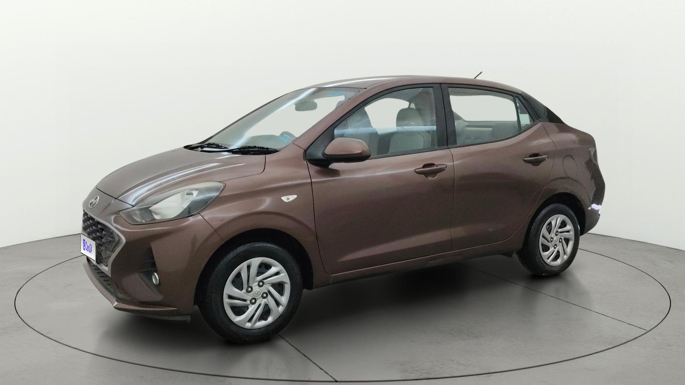 2022 Hyundai AURA S 1.2 CNG, CNG, Manual, 12,695 km, Left Front Diagonal
