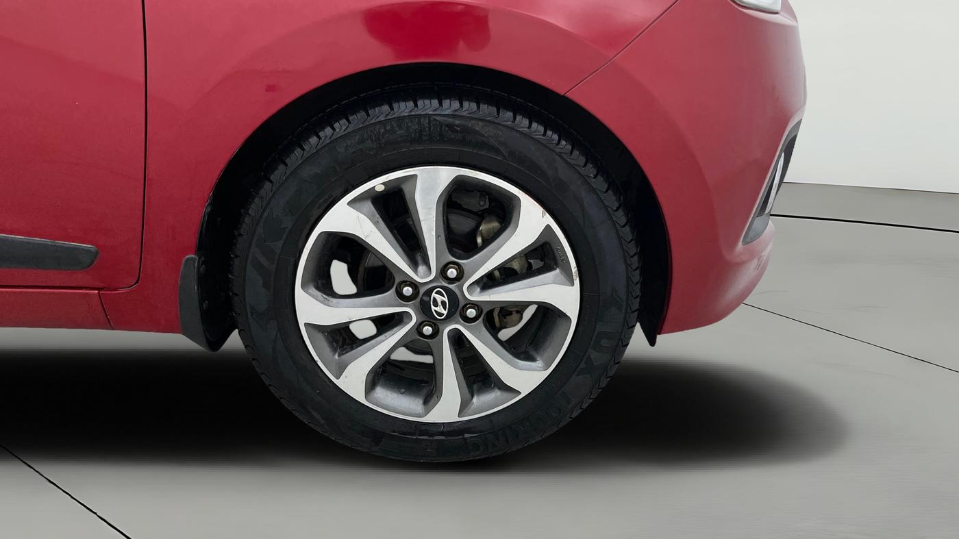 2014 Hyundai Xcent SX 1.2 (O), Petrol, Manual, 70,371 km, Right Front Wheel