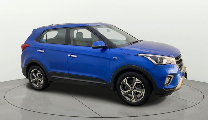 2018 Hyundai Creta SX AT 1.6 PETROL, Petrol, Automatic, 78,241 km, Right Front Diagonal