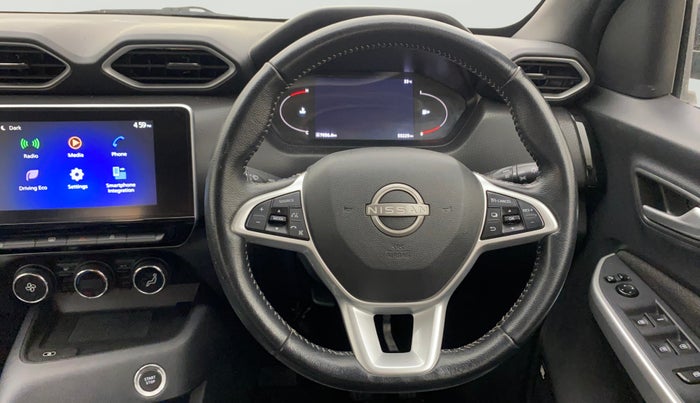 2022 Nissan MAGNITE XV PREMIUM TURBO CVT, Petrol, Automatic, 53,196 km, Steering Wheel Close Up