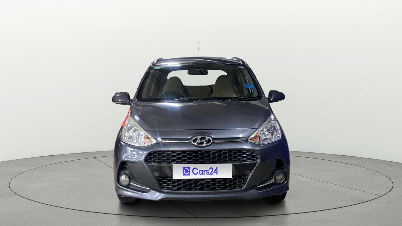2018 Hyundai Grand i10 SPORTZ AT 1.2 KAPPA VTVT, Petrol, Automatic, 34,335 km, Front