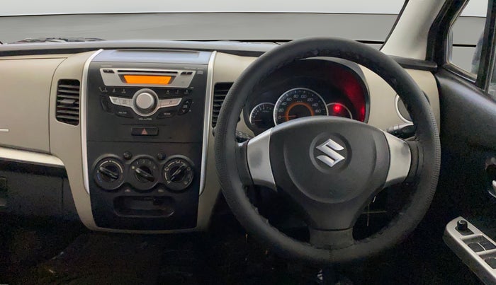 2014 Maruti Wagon R 1.0 VXI, Petrol, Manual, 56,484 km, Steering Wheel Close Up