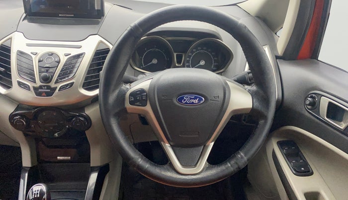 2014 Ford Ecosport TITANIUM 1.5L DIESEL, Diesel, Manual, 82,579 km, Steering Wheel Close Up